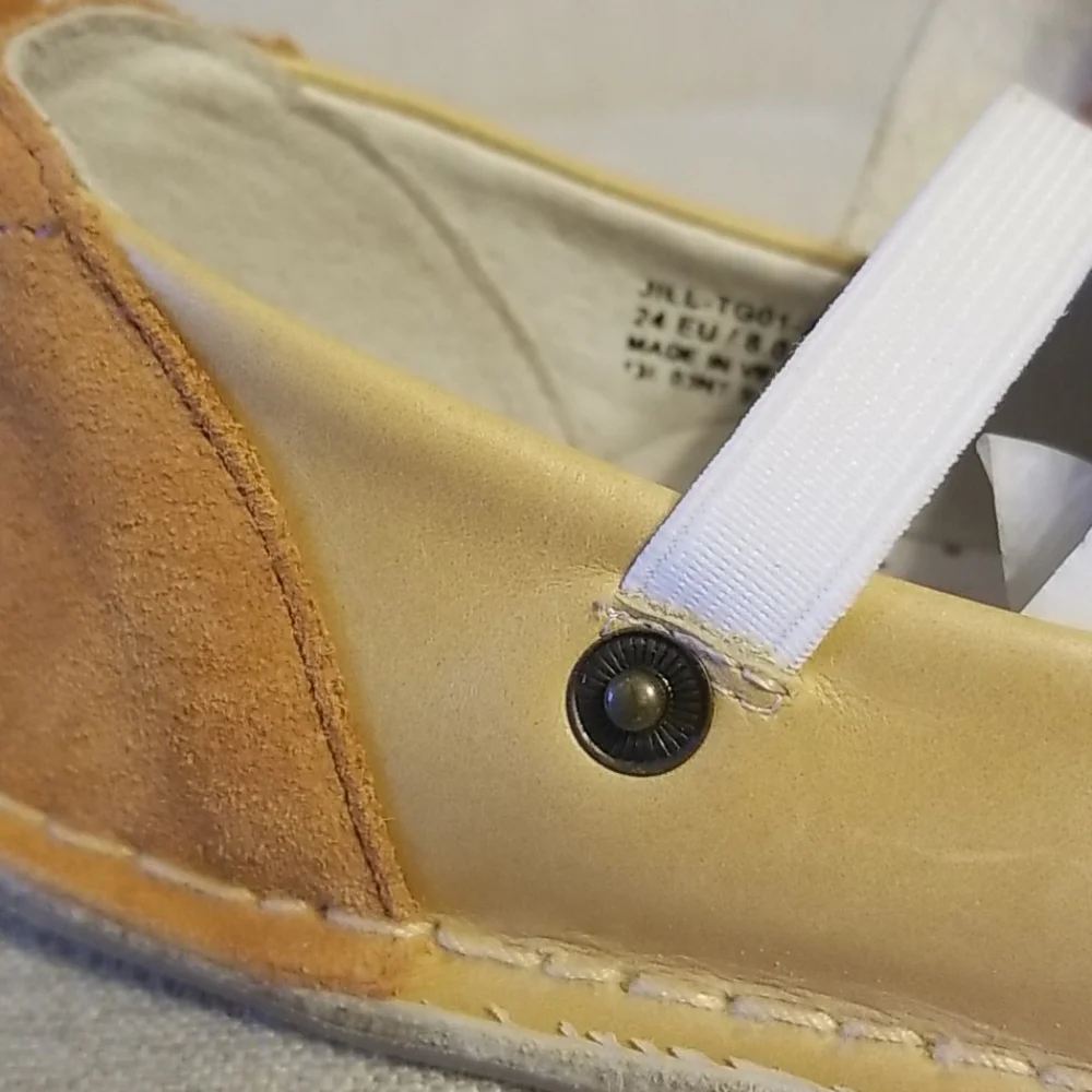 Pipit Toddler Jill Suede Shoes in Russet/Lt Caramel